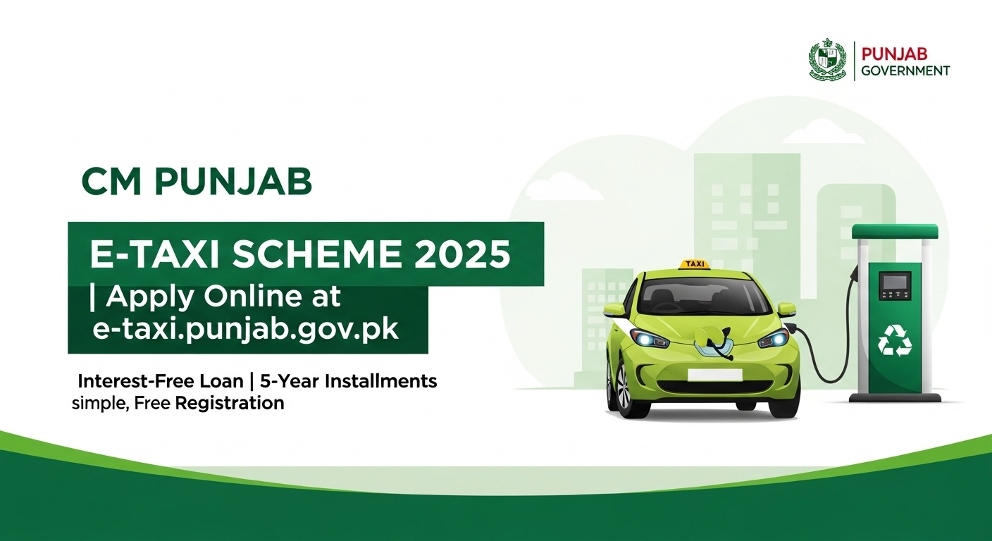CM Punjab E-Taxi Scheme 2025